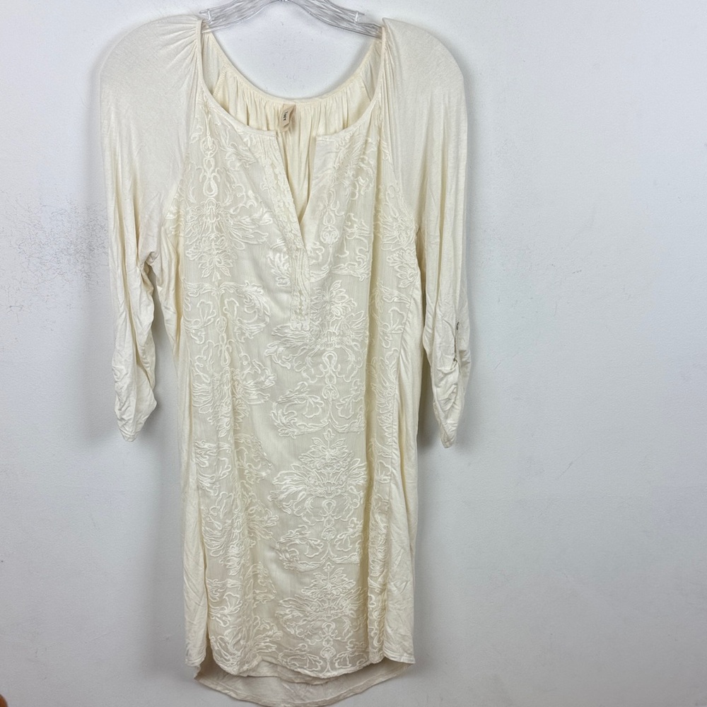 Anthropologie Tiny Cream Dress